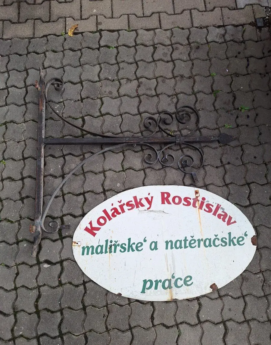 Držák na reklamu