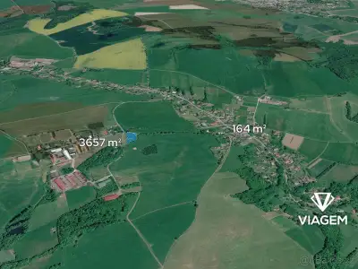 Zahrada 3 821 m², Podíl 13 % o výměře 470 m²