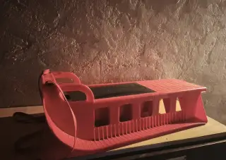 Dětské sáně/sáňky s úložným prostorem