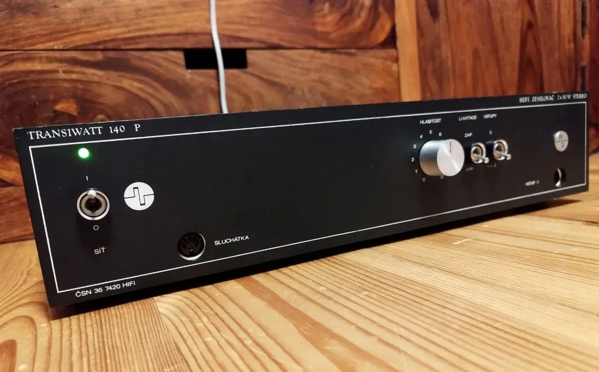 ELEKTRONIKA PRAHA Transiwatt 140 P - Made in ČSSR