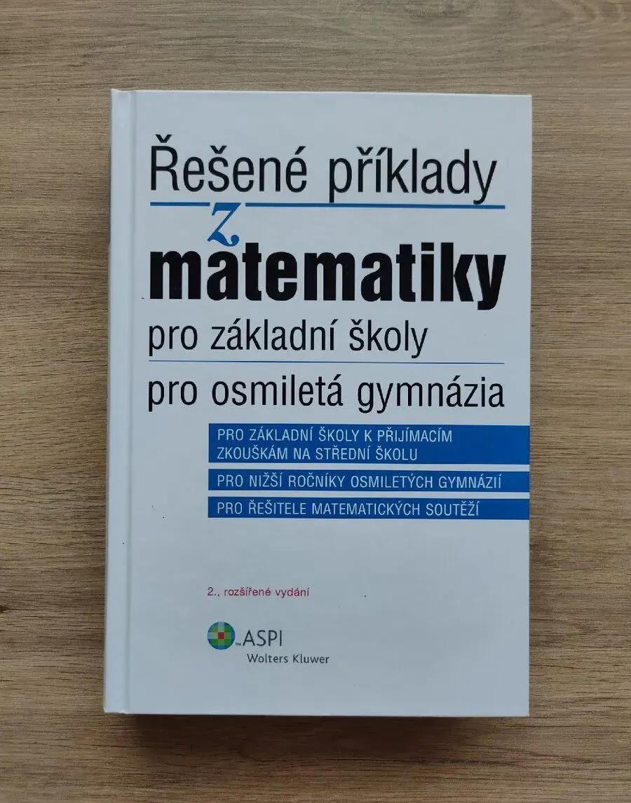 Učebnice řešených příkladů z matematiky