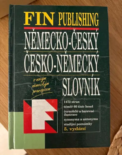 Německo-český, česko-německý slovník (5. vydání) FIN publish
