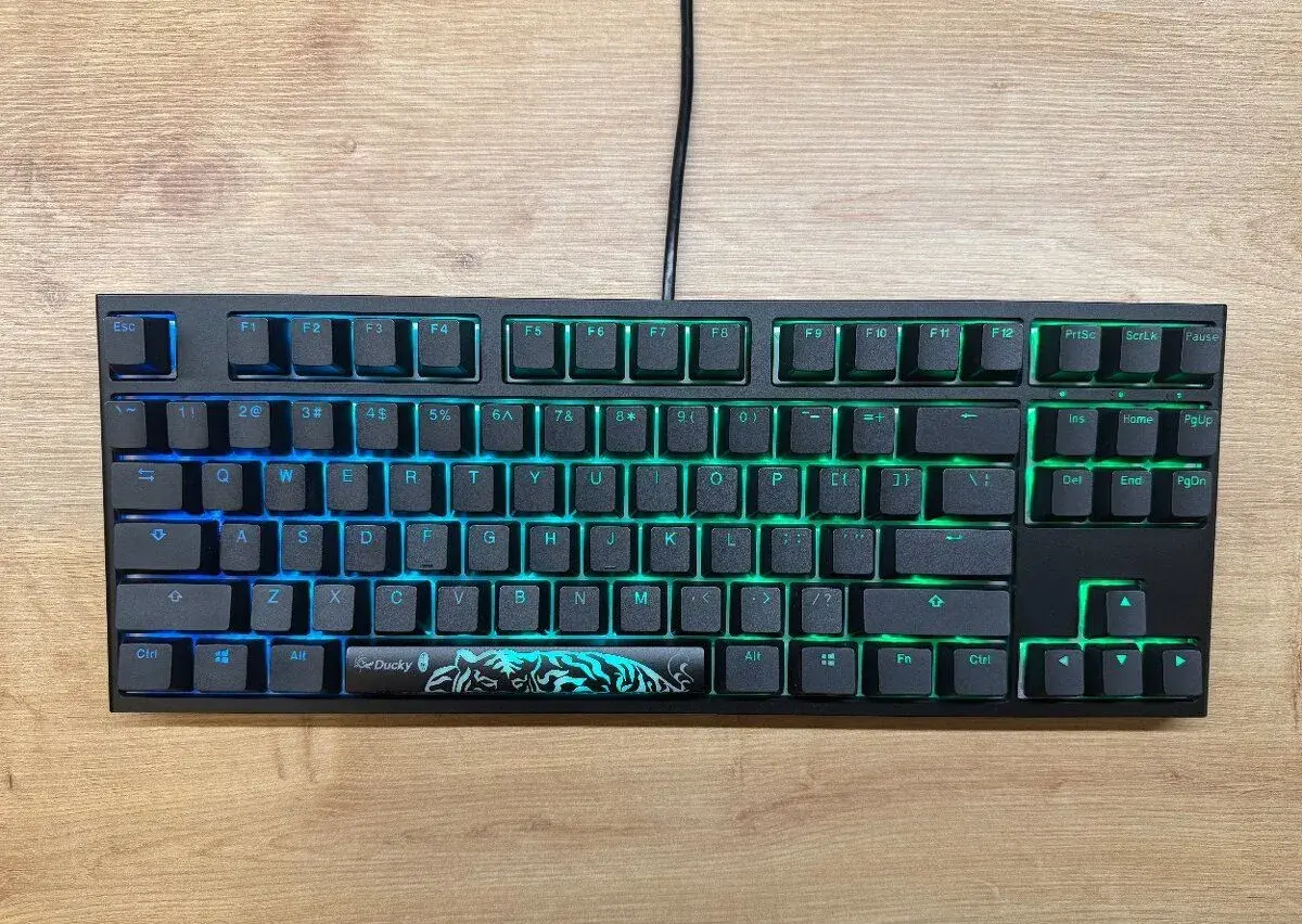 Herní klávesnice Ducky One 2 TKL (Cherry MX Red)