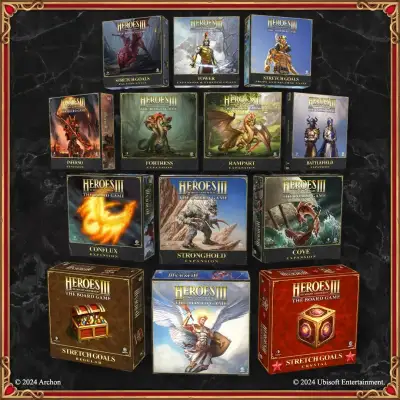 Heroes of Might & Magic III EN desková hra - kompletní edice