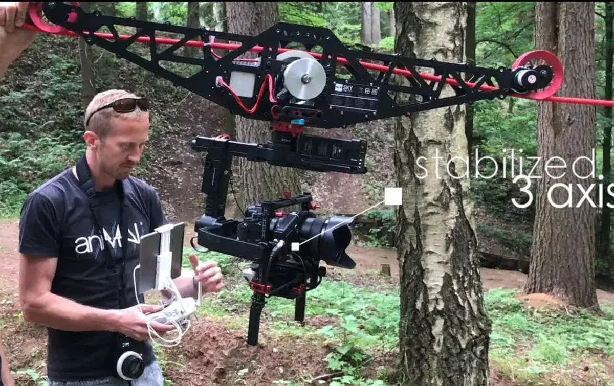 CableCAM - profesionální kabelová lanovka