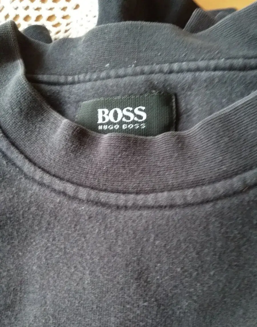 Pánská mikina Boss, černá, na vysokého pána