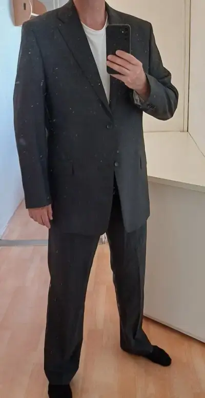 Pánský oblek vel. 114 šedý BLAŽEK