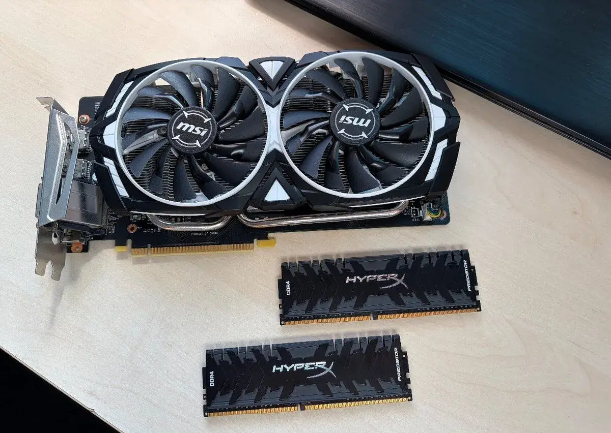 GTX 1060 6GB + Ramky
