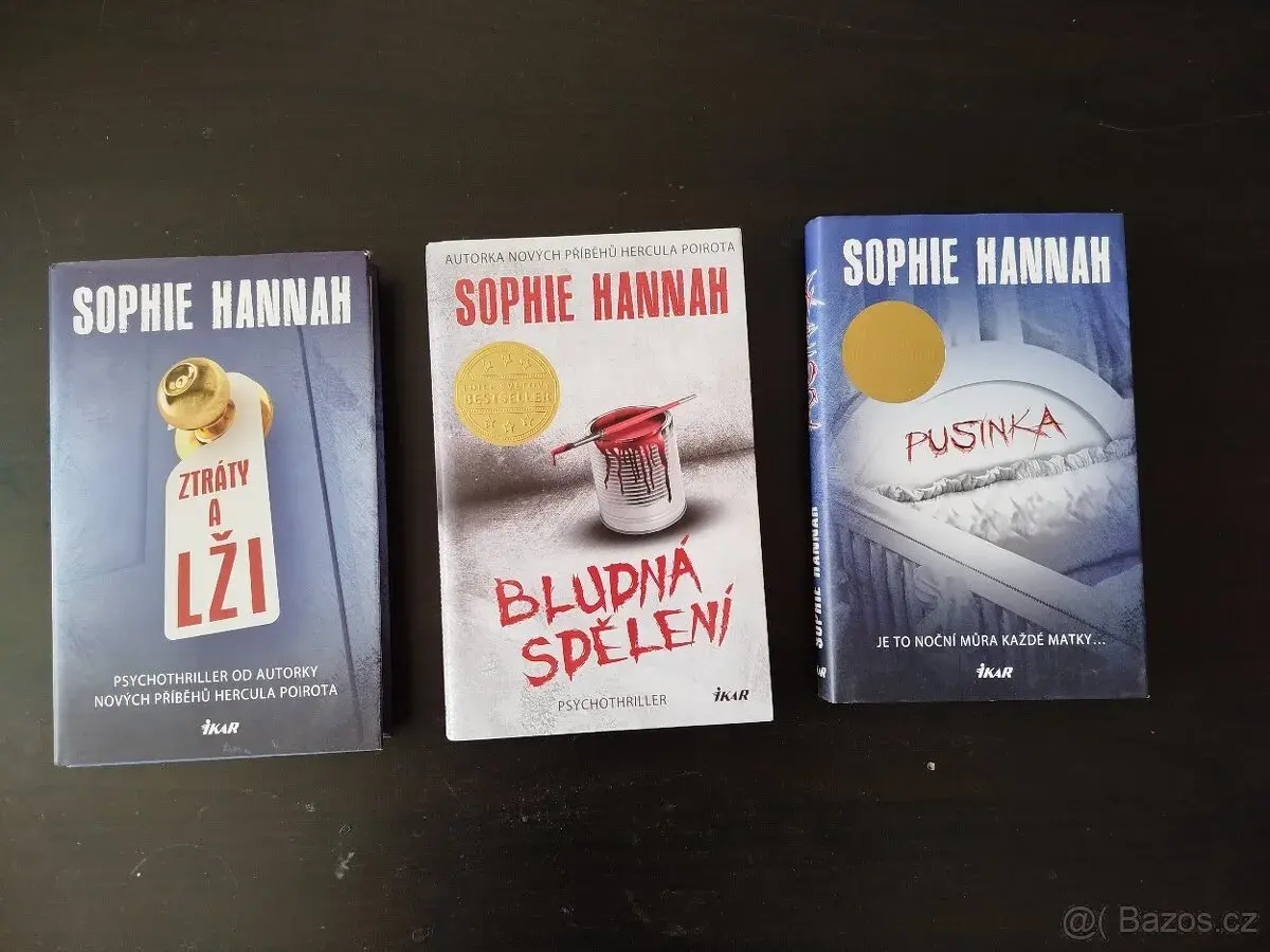 Set 3 psychothrillerů od Sophie Hannah