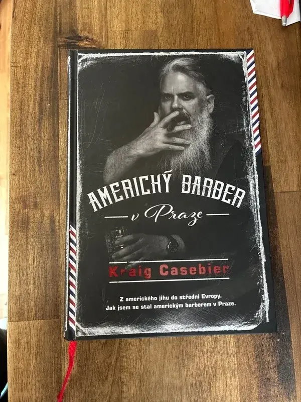 Americký barber v Praze - Kraig Casebier jako nová,
