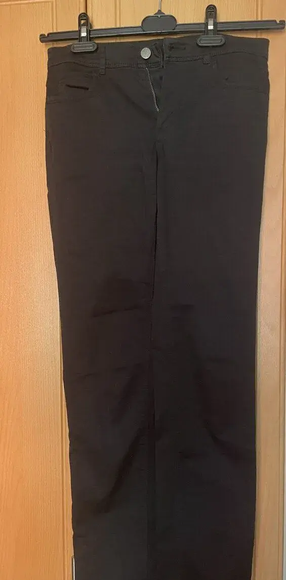 Černé rifle / džíny, United Colors of Benetton, vel. 36