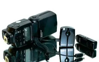 Nikon VILTROX blesk JY-680A + dálková spoušť JY-120RX