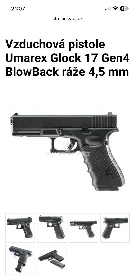Glock 17 gen 4 Umarex CO2