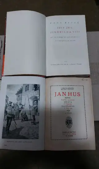 J.R.VILÍMEK ŠEST ŽEN JINDŘICHA VIII a JAN HUS