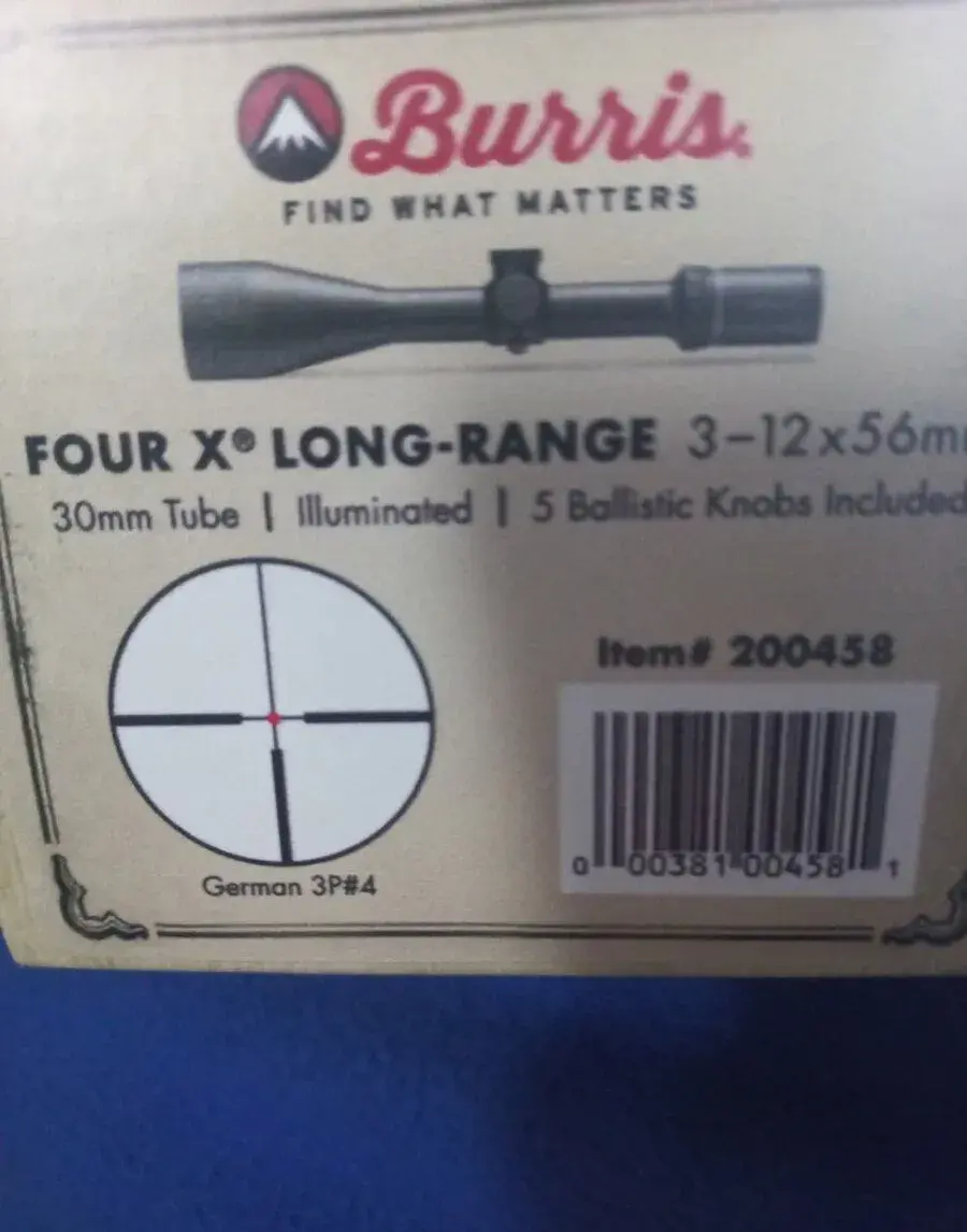 Puškohled Burris 3-12x56