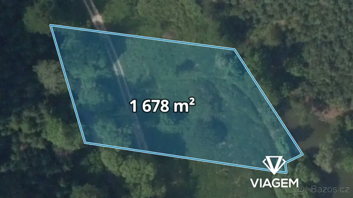 Zahrada 1 678 m², Podíl 33 % o výměře 559 m²