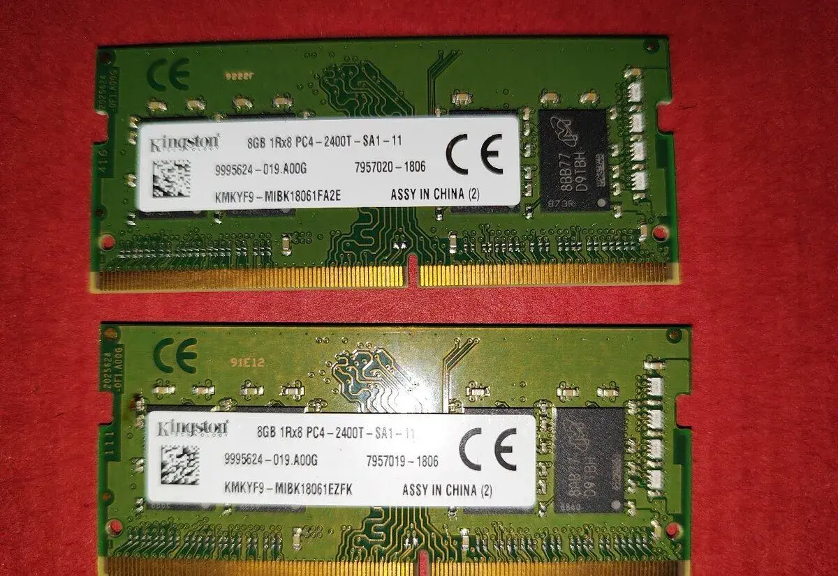 Kingston SO-DIMM DDR4 2400 MHz 2x8 GB