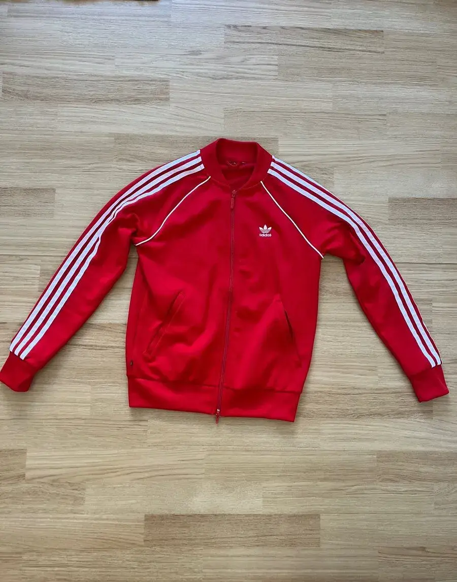 Mikina Adidas (červená) S