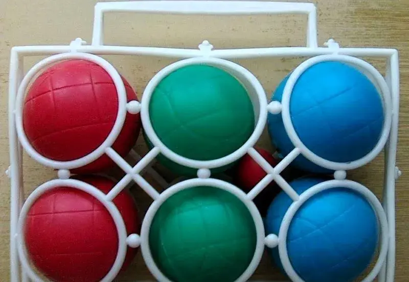 Pétanque - plastová sada ze 70. let - originál z Francie