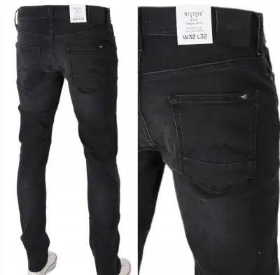 MUSTANG WASHINGTON PÁNSKÉ STREČOVÉ SLIM JEANS W38 L32