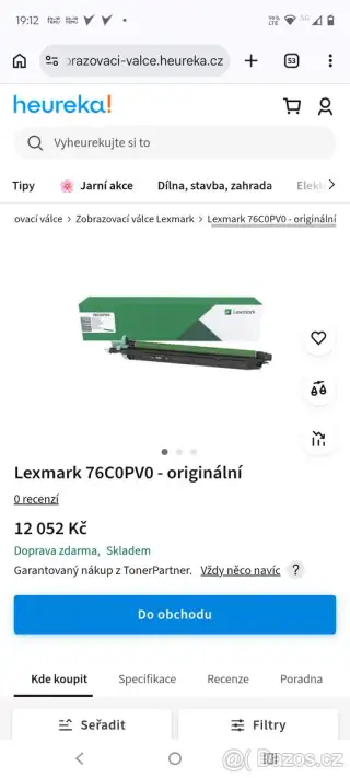 Originál Lexmark 76C0PV0