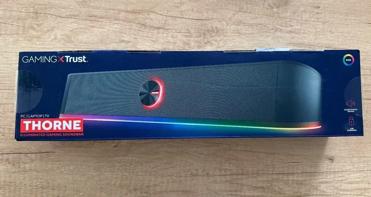 Trust GXT619 THORNE RGB LED Soundbar