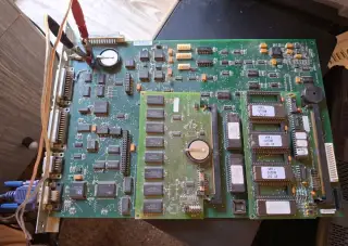 Starý jednodeskový PC z Beckman DU-600