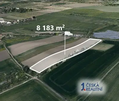 Pole 8 183 m², Podíl 25 % o výměře 2 046 m²