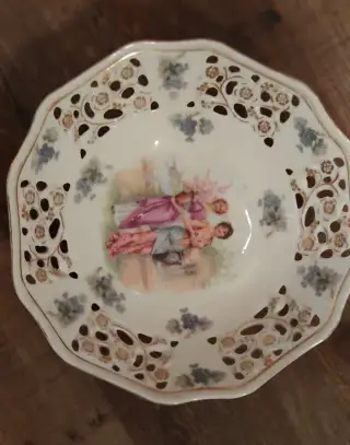 starožitná mísa VICTORIA CHINA CZECHOSLOVAKIA