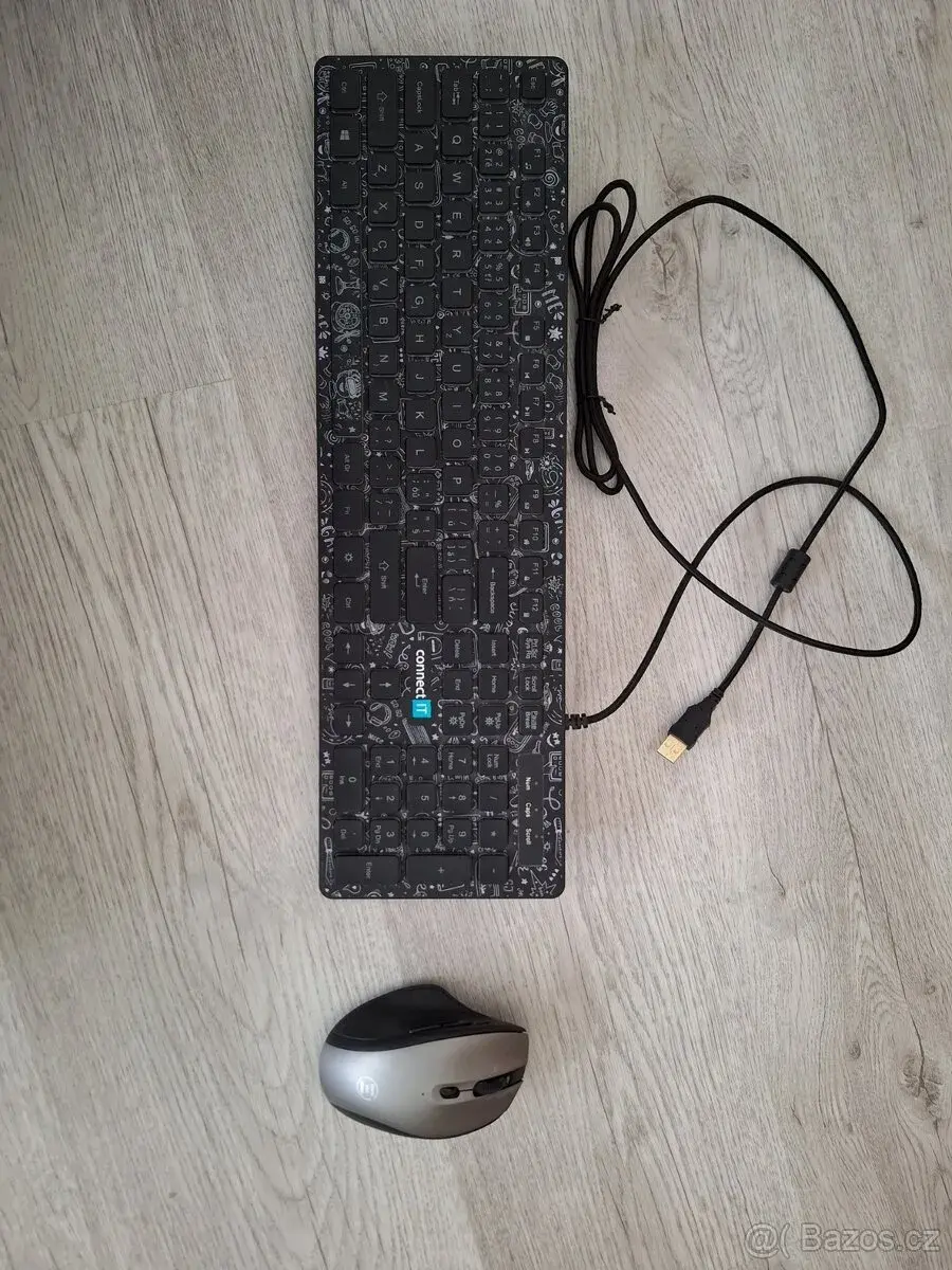 Set klávesnice s bezdrátovou myší