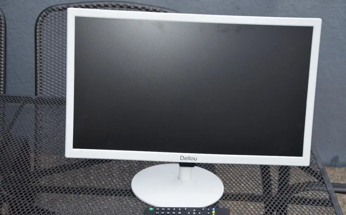 LED Monitor Dellou 22" Bíly