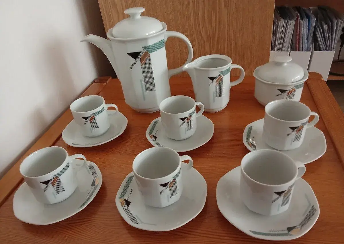 Porcelánový servis MZ Czechoslovakia z roku 1992