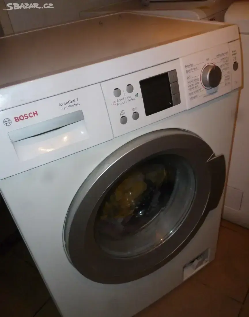 pračka bosch na 7kg, 1200 ot.