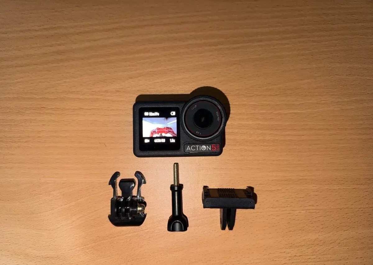 DJI Osmo Action 5 Pro – akční kamera + držáky