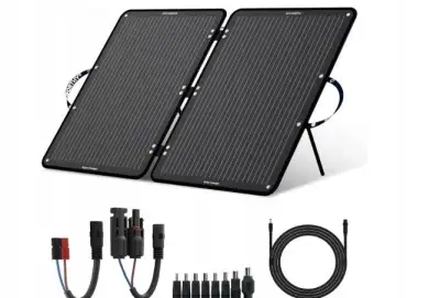 Skládací cestovní solární panel 100W