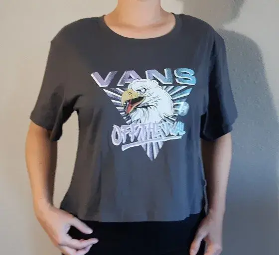 VANS tričko krátký střih CROP nové