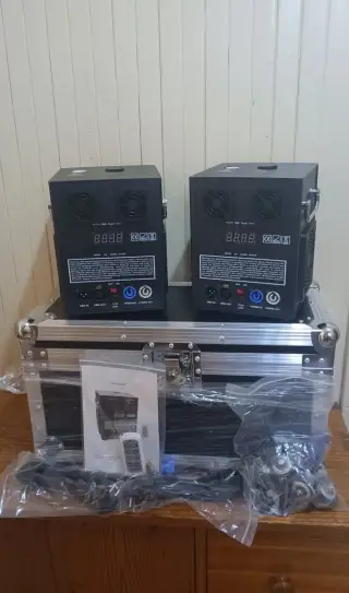 2x Spark machine (chrlič jisker) + case - NOVÉ