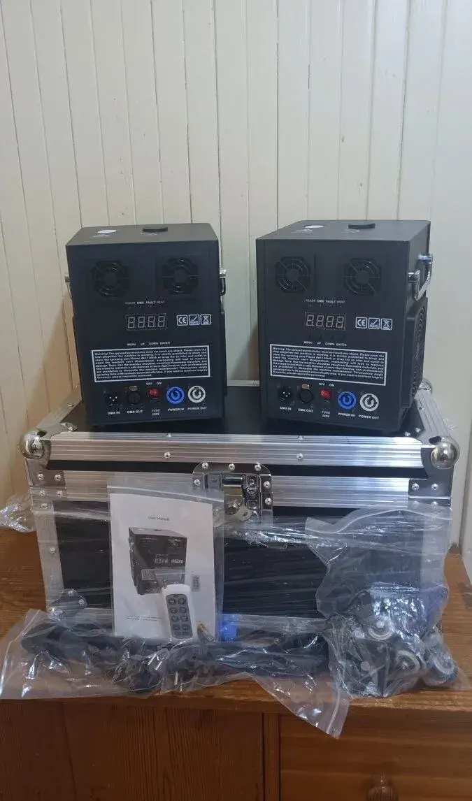 2x Spark machine (chrlič jisker) + case - NOVÉ