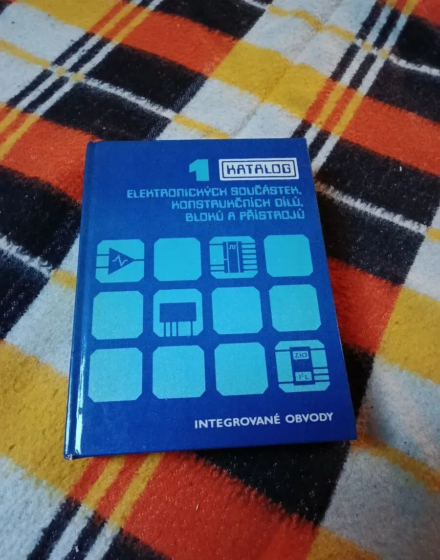 Katalog elektronických součástek, konstrukčních dílů,bloků