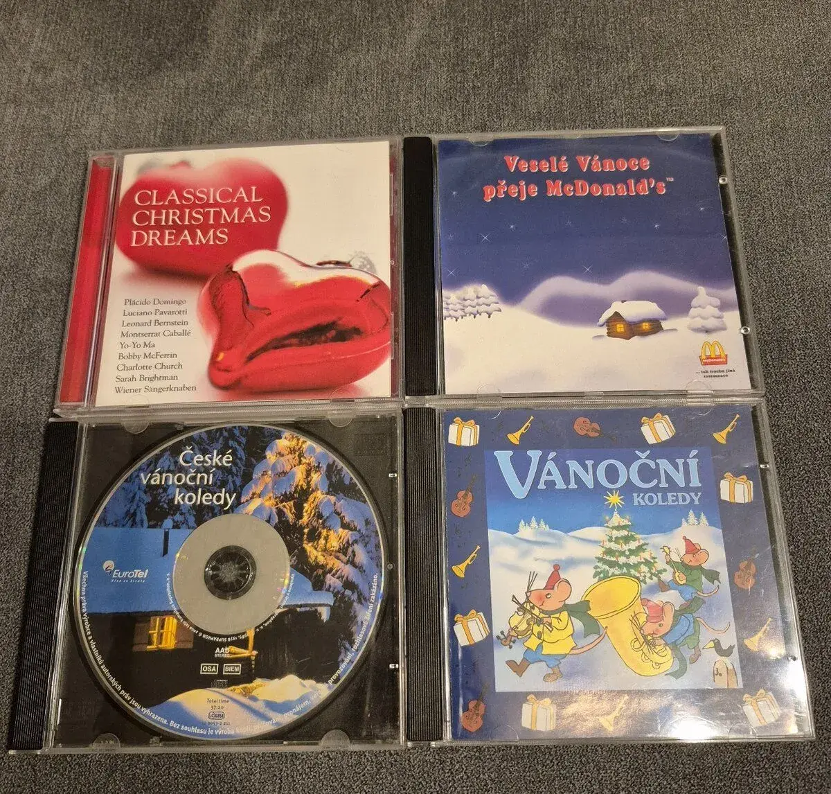 Vánoční CD 4ks
