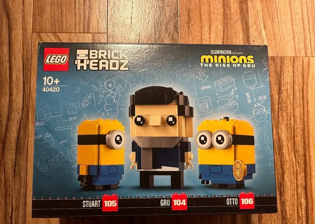LEGO® BrickHeadz 40420 Gru Stuart a Otto