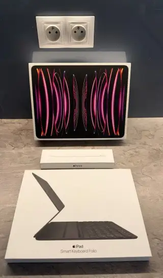 Apple iPad Pro 12,9 M2 256GB+Pencil+klávesnice,odečet DPH