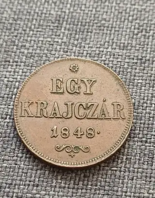 Egy krejcar 1848
