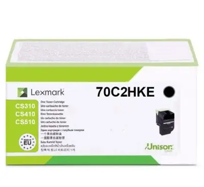 Lexmark 702HKE 70C2HKE originální toner