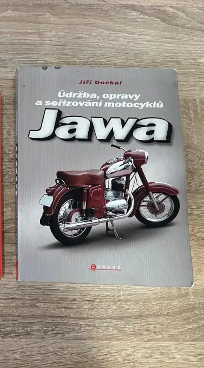 Jawa dílenská kniha