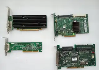 PCI, AGP Grafické karty a řadiče.