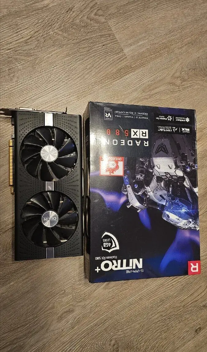 Sapphire RX 580 Nitro+ 4gb