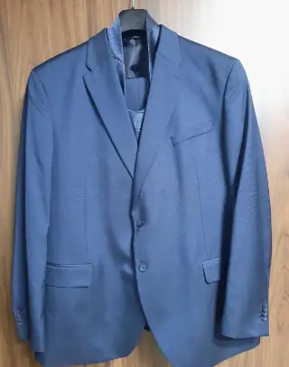 Pánský oblek C&A modrý