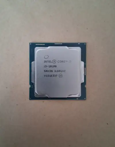 Procesor intel core i3 10100 +chladič