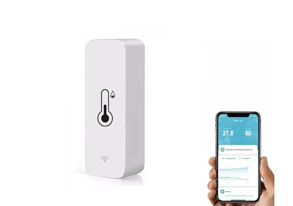 Wifi teploměr a vlhkoměr - ovládání android aplikací